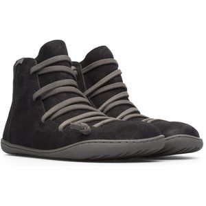 Camper Peu Ankle Boots Black Nubuck size 38